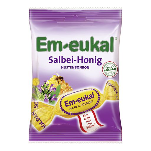 EM-EUKAL Bonbons Salbei Honig zuckerhaltig 75 g