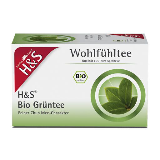 H&S Bio Grüntee Filterbeutel 20x2,0 g