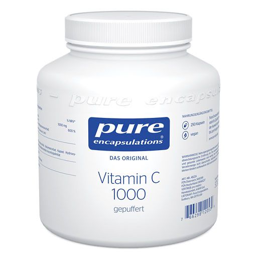 PURE ENCAPSULATIONS Vitamin C 1000 gepuff. Kps. 250 St  