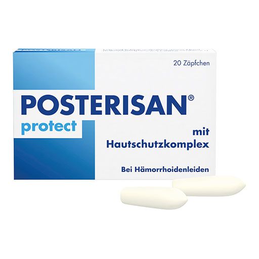 POSTERISAN protect Suppositorien 20 St