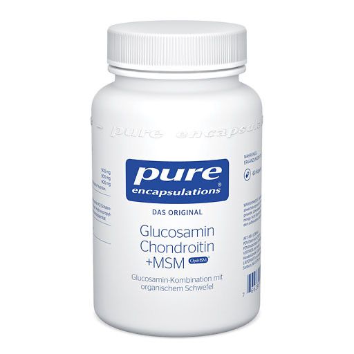 PURE ENCAPSULATIONS Glucosamin+Chondr.+MSM Kapseln 60 St  
