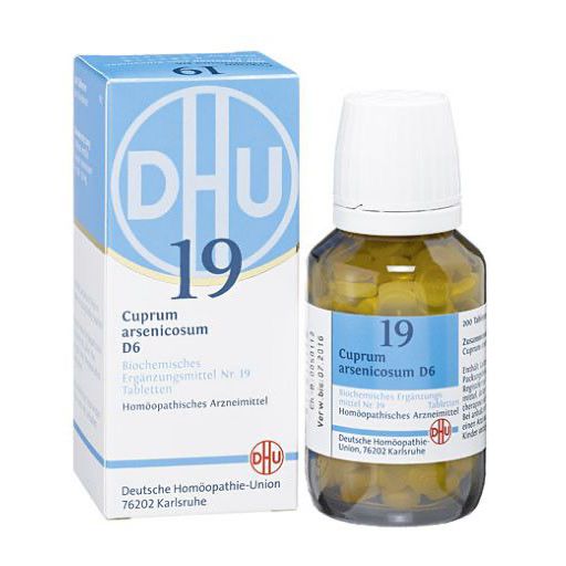 BIOCHEMIE DHU 19 Cuprum arsenicosum D 6 Tabletten* 420 St