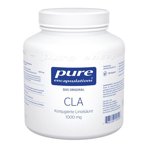 PURE ENCAPSULATIONS CLA 1000 mg konj. Linols. Kps. 180 St  