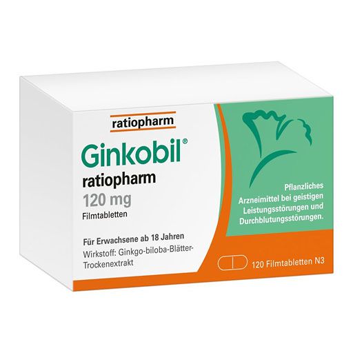 GINKOBIL-ratiopharm 120 mg Filmtabletten* 120 St