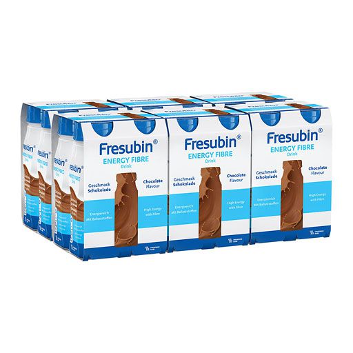 FRESUBIN ENERGY Fibre DRINK Schokolade Trinkfl. 6x4x200 ml