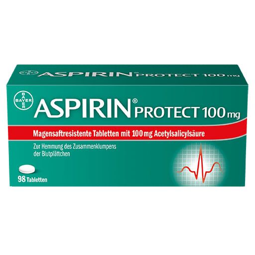 ASPIRIN Protect 100 mg magensaftres. Tabletten* 98 St