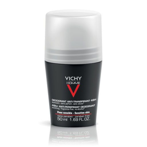 VICHY HOMME Deo Roll-on für sensible Haut 50 ml