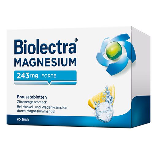 BIOLECTRA Magnesium 243 mg forte Zitrone Br.-Tabl.* 60 St