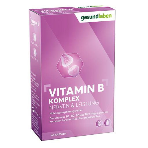 GESUND LEBEN Vitamin B Komplex Kapseln 60 St  