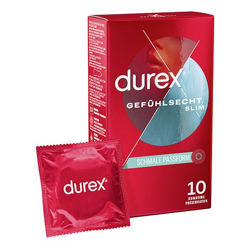 DUREX Gefühlsecht Slim Fit Kondome 10 St