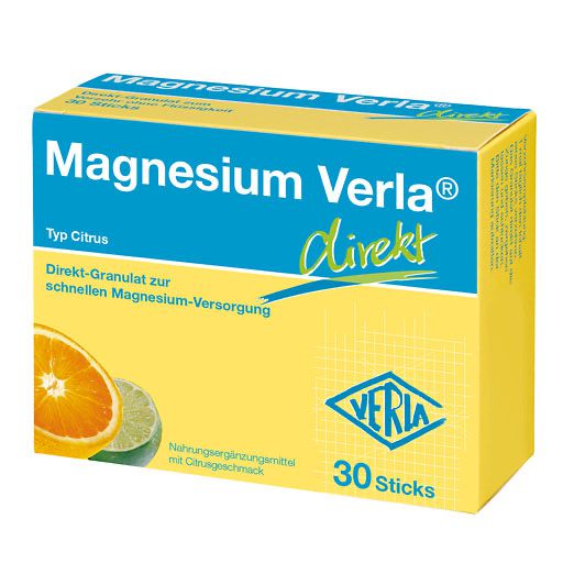 MAGNESIUM VERLA direkt Citrus Granulat 30 St  