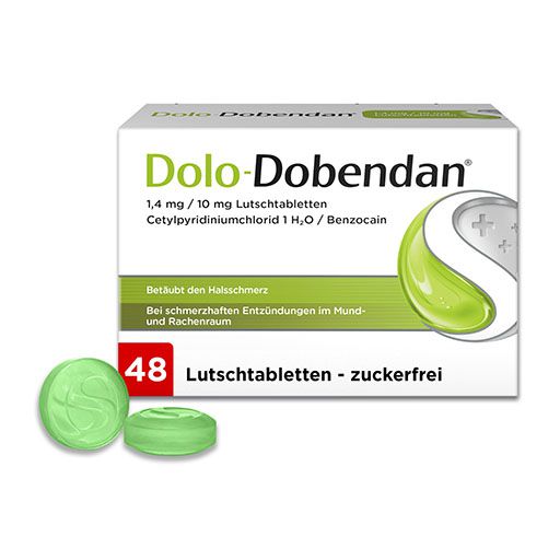 DOLO-DOBENDAN 1,4 mg/10 mg Lutschtabletten* 48 St