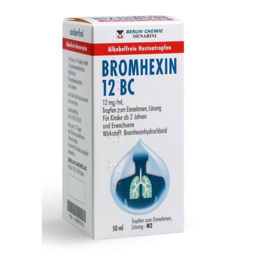 BROMHEXIN 12 BC Tropfen zum Einnehmen* 50 ml