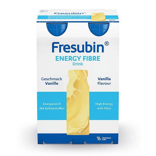 FRESUBIN ENERGY Fibre DRINK Vanille Trinkflasche 4x200 ml