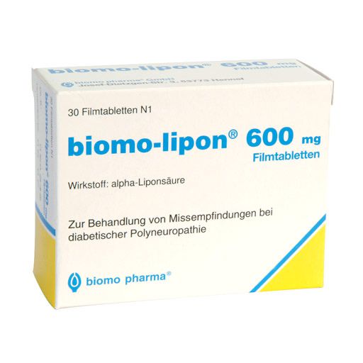 BIOMO-lipon 600 mg Filmtabletten* 30 St