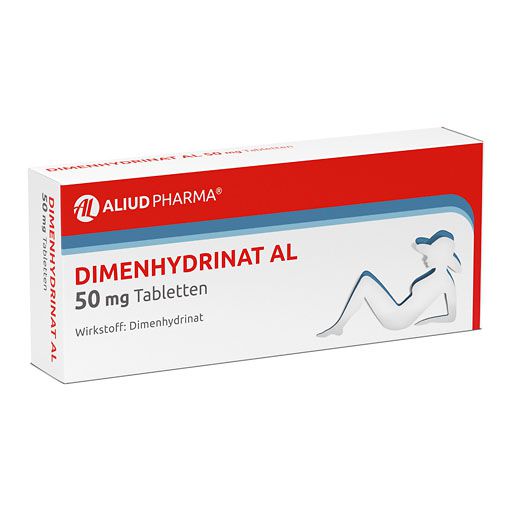 DIMENHYDRINAT AL 50 mg Tabletten* 20 St