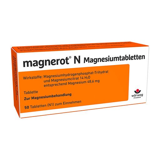 MAGNEROT N Magnesiumtabletten* 50 St