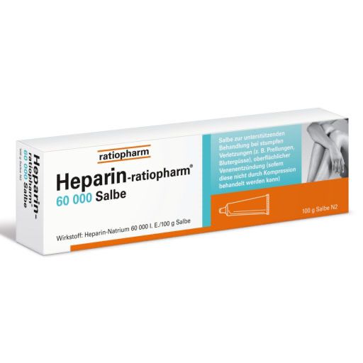 HEPARIN-RATIOPHARM 60.000 Salbe* 100 g