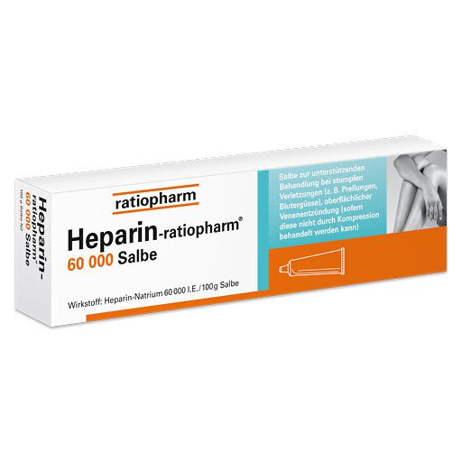 HEPARIN-RATIOPHARM 60.000 Salbe* 150 g