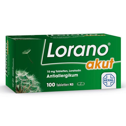 LORANO akut Tabletten* 100 St