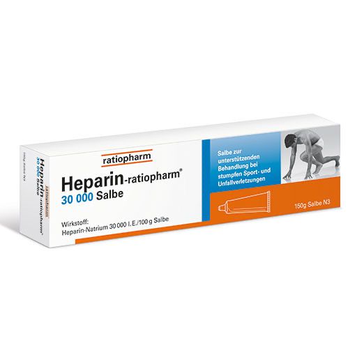HEPARIN-RATIOPHARM 30.000 Salbe* 150 g