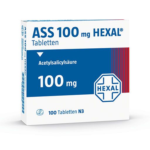 ASS 100 HEXAL Tabletten* 100 St