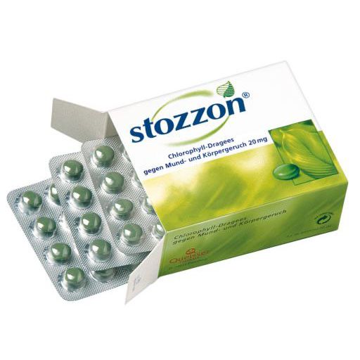 STOZZON Chlorophyll überzogene Tabletten* 100 St