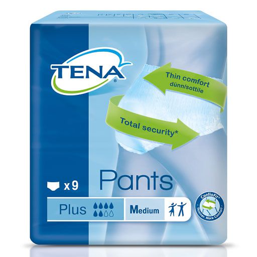 TENA PANTS Plus M bei Inkontinenz 9 St