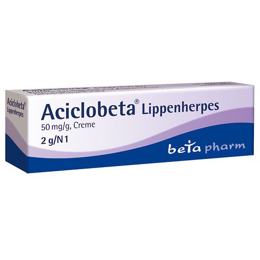 ACICLOBETA Lippenherpes Creme* 2 g
