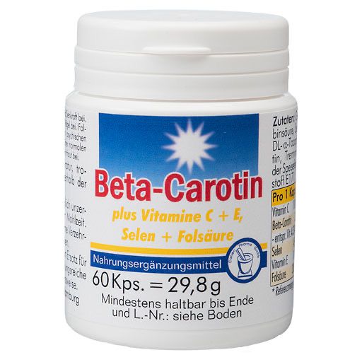 BETA CAROTIN KAPSELN+Vitamin C+E 60 St  