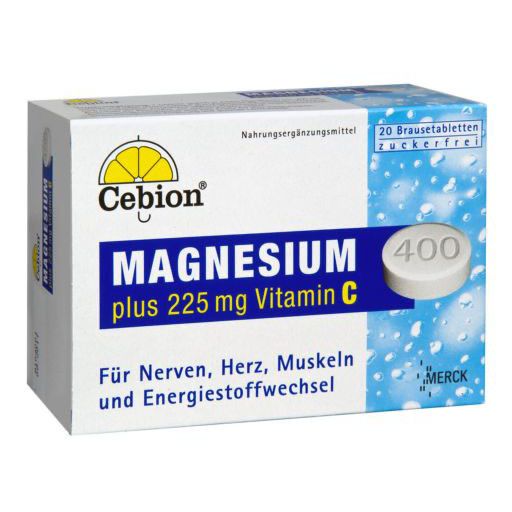 CEBION Plus Magnesium 400 Brausetabletten 20 St  