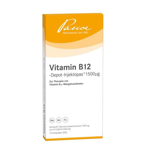 VITAMIN B12 DEPOT Inj. 1500 μg Injektionslösung* 10x1 ml