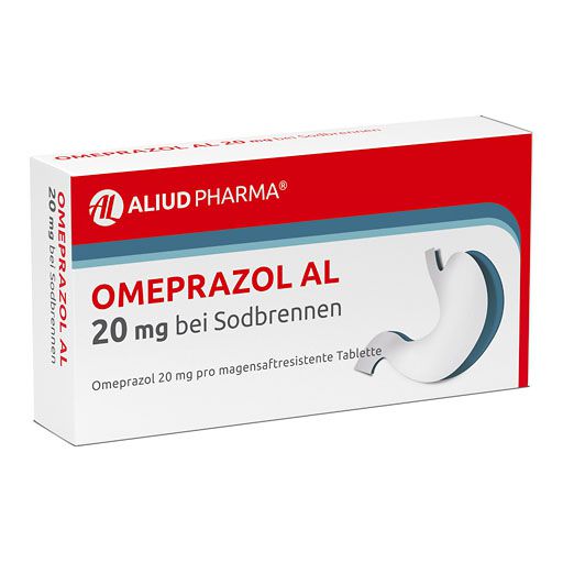 OMEPRAZOL AL 20 mg b. Sodbr. magensaftres. Tabletten* 7 St