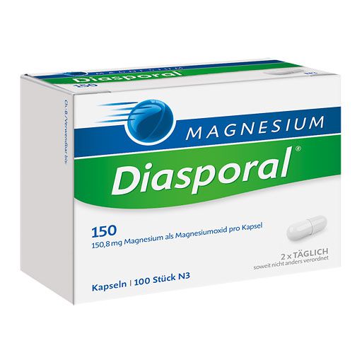 MAGNESIUM DIASPORAL 150 Kapseln* 100 St