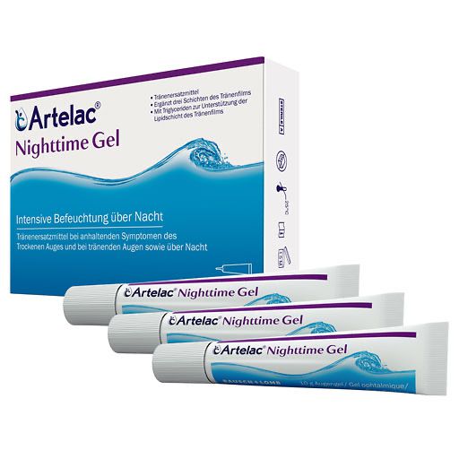 ARTELAC Nighttime Gel 3x10 g