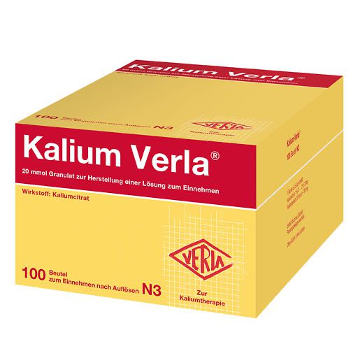 KALIUM VERLA Granulat Btl.* 100 St