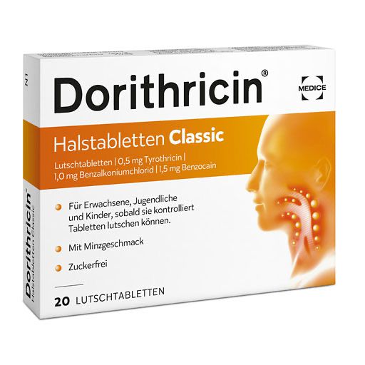 DORITHRICIN Halstabletten Classic* 20 St
