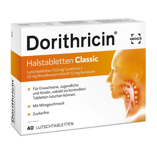 DORITHRICIN Halstabletten Classic* 40 St