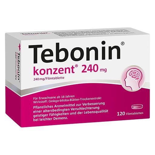 TEBONIN konzent 240 mg Filmtabletten* 120 St