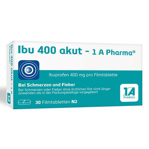 IBU 400 akut-1A Pharma Filmtabletten* 30 St