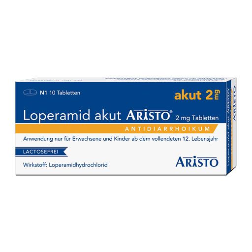 LOPERAMID akut Aristo 2 mg Tabletten* 10 St