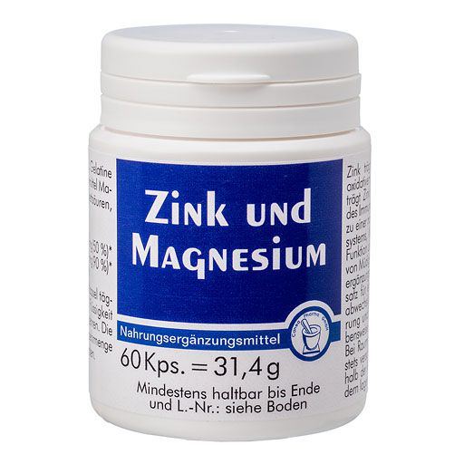 ZINK UND Magnesium Kapseln 60 St  