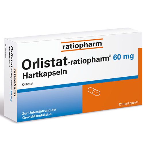 ORLISTAT-ratiopharm 60 mg Hartkapseln* 42 St