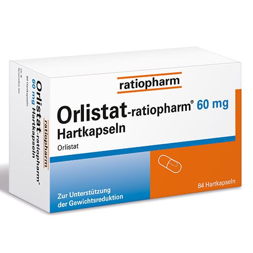 ORLISTAT-ratiopharm 60 mg Hartkapseln* 84 St
