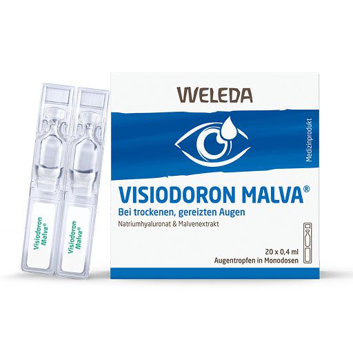 VISIODORON Malva Augentropfen in Einzeldosispipet. 20x0,4 ml