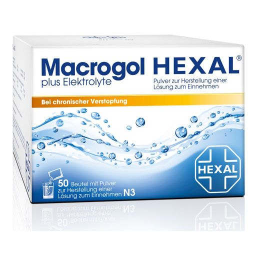 MACROGOL HEXAL plus Elektrolyte Plv. z. H. e. L. z. E.* 50 St