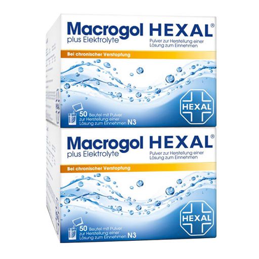 MACROGOL HEXAL plus Elektrolyte Plv. z. H. e. L. z. E.