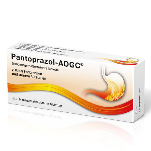 PANTOPRAZOL ADGC 20 mg magensaftres. Tabletten* 14 St