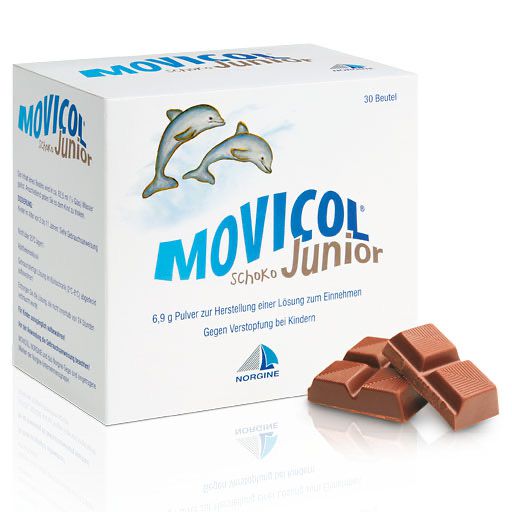 MOVICOL Junior Schoko Plv. z. Her. e. Lsg. z. Einnehmen 30x6,9 g