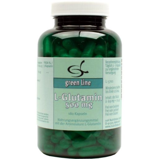 L-GLUTAMIN 500 mg Kapseln 180 St  